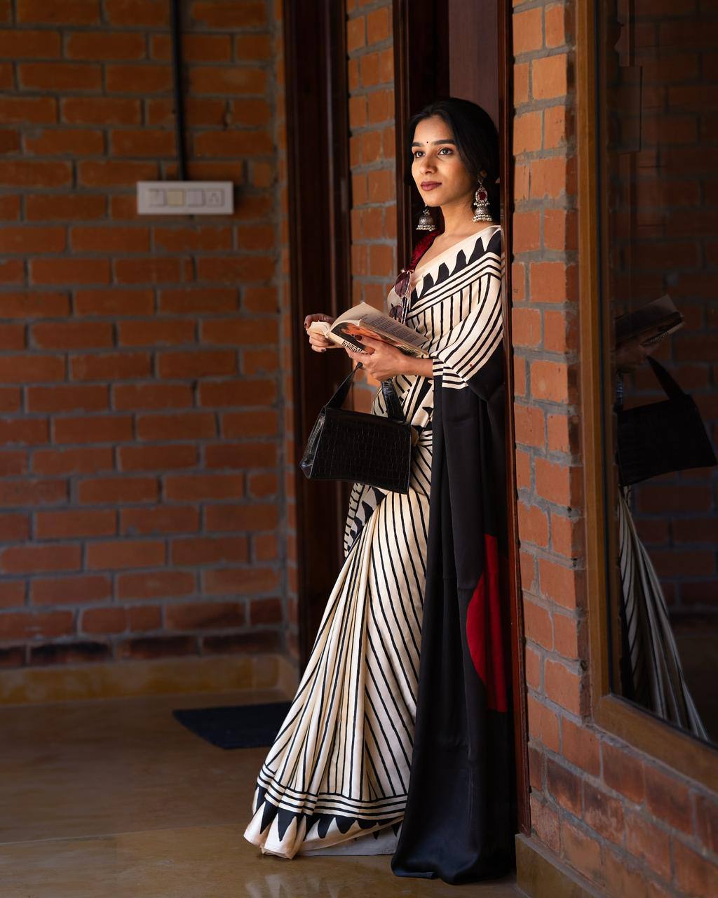 FM-Zebra Silk Saree
