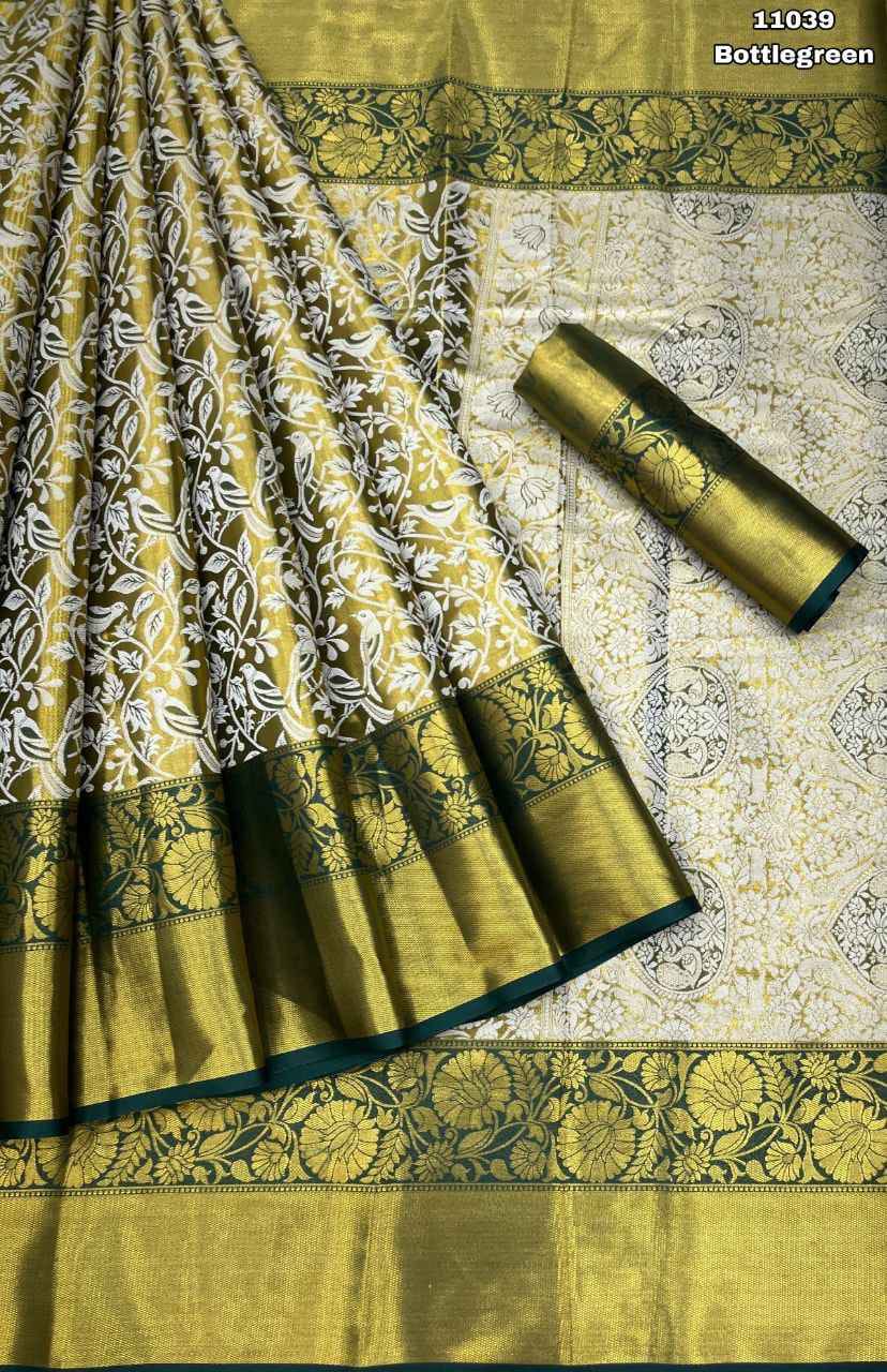 FM-Elegnce Kanjivaram Silk Saree