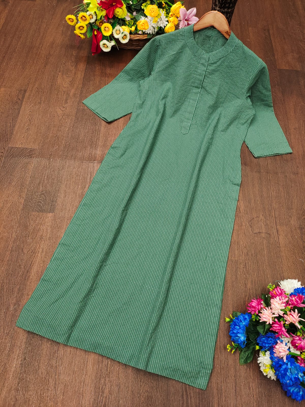 2010 GREEN COMFORT KURTA