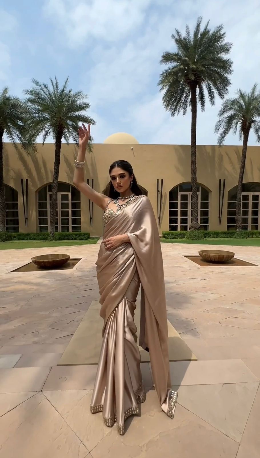 JAPAN SATIN SILK SAREE
