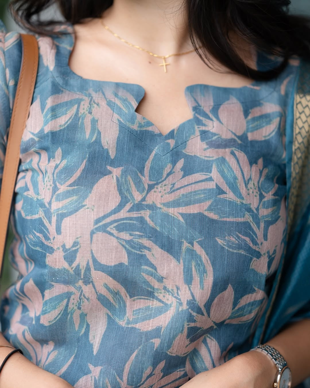 CELESTE FERN TOP - DUPATTA