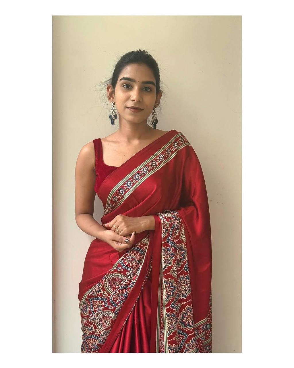 FM-Kalamkari Silk Saree