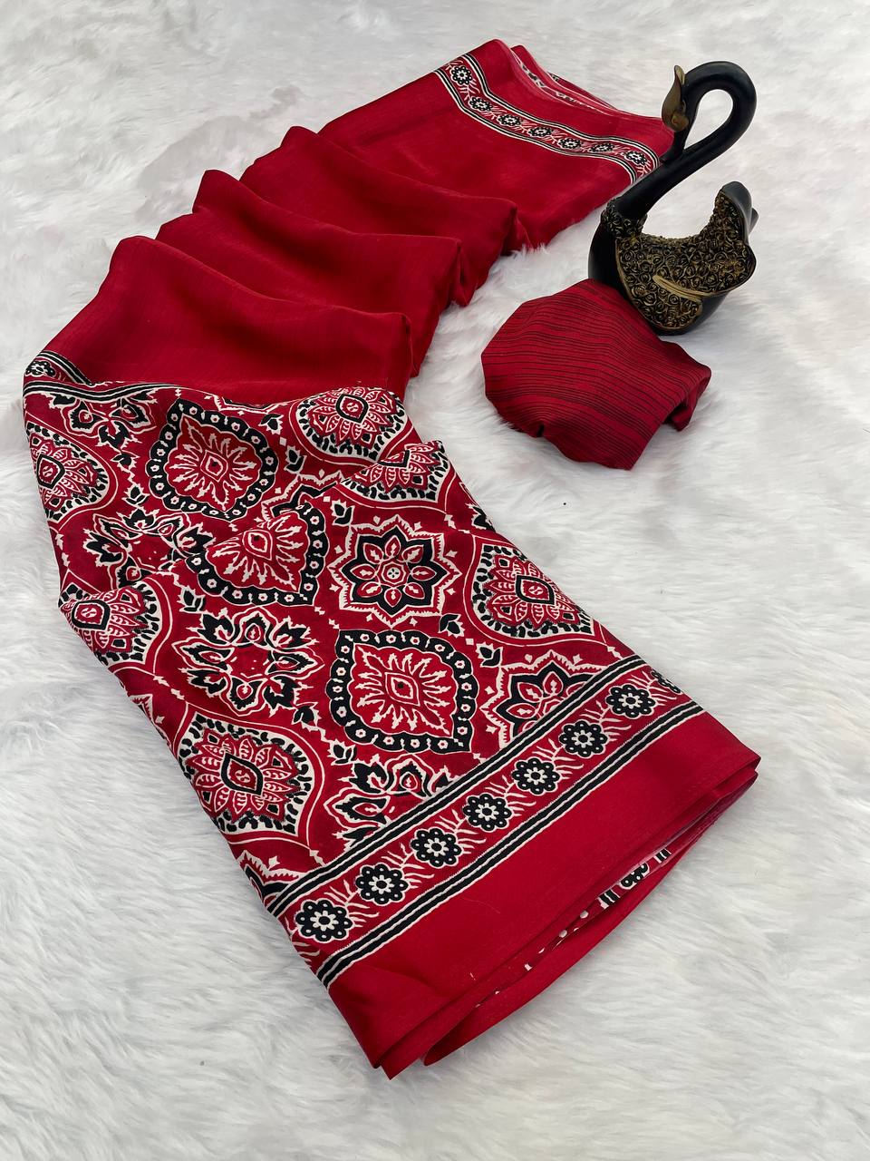 FM-Kalamkari Silk Saree