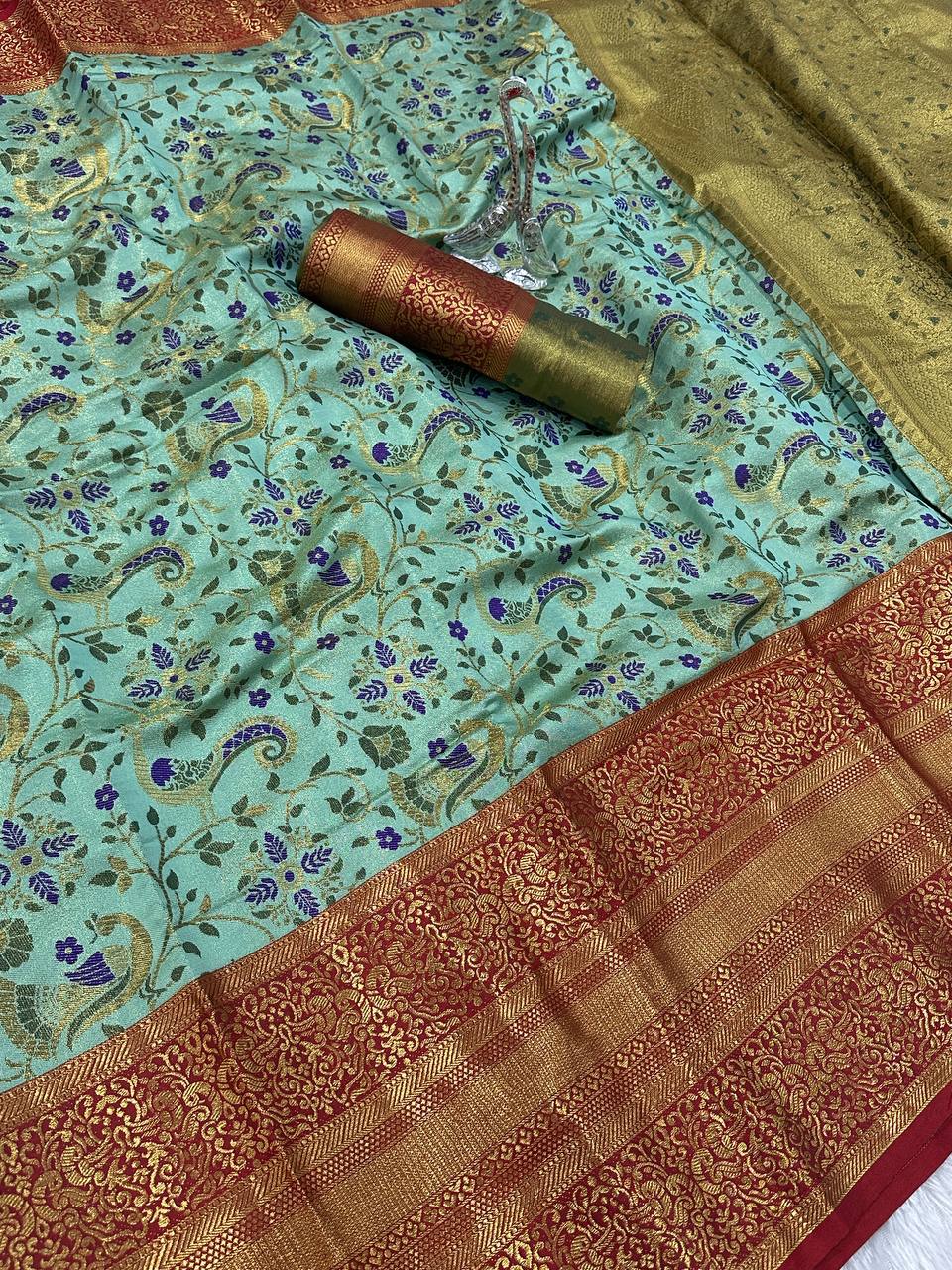 FM-Elegance Kanjivaram Silk Saree -2
