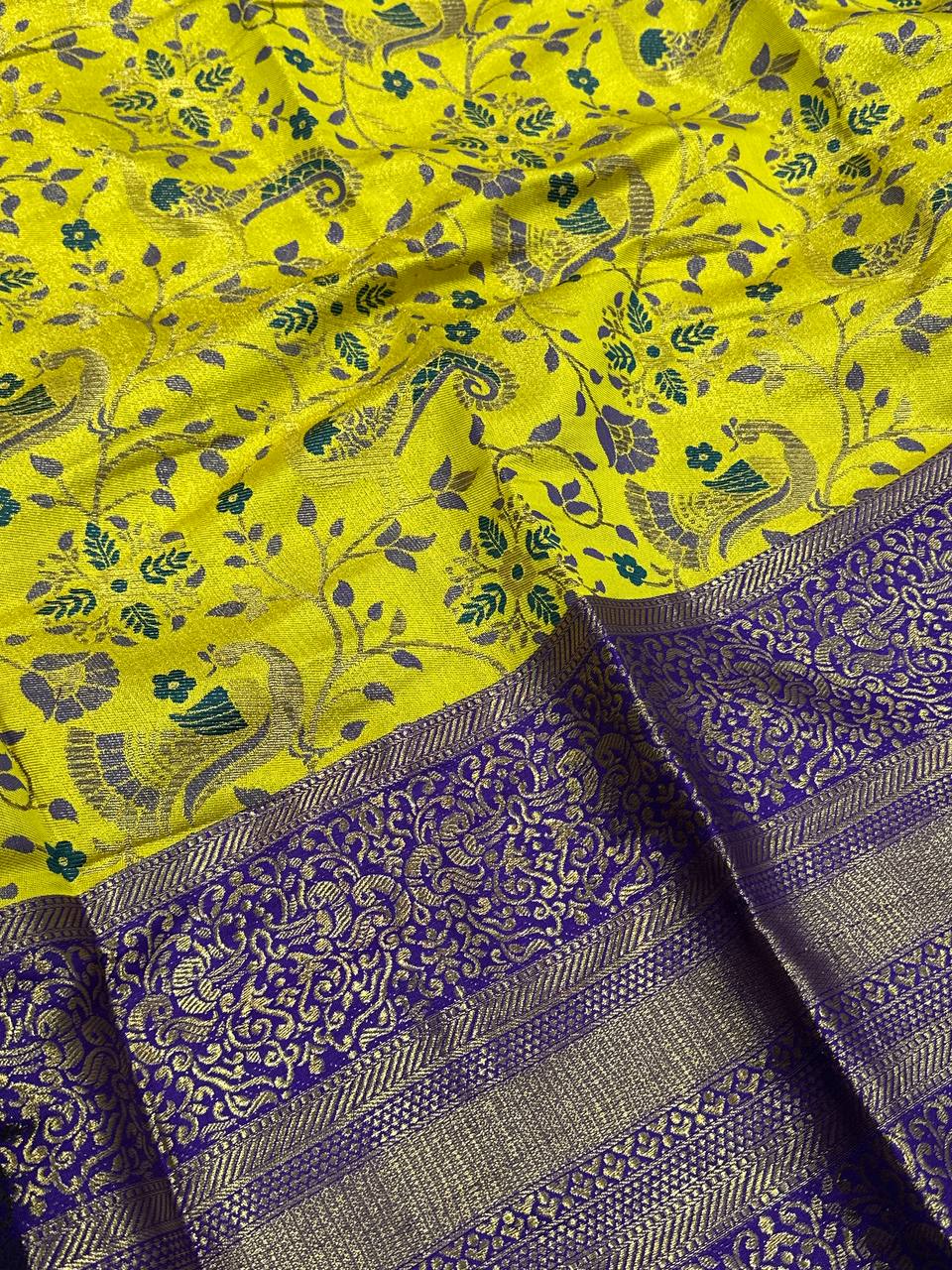 FM-Elegance Kanjivaram Silk Saree -2