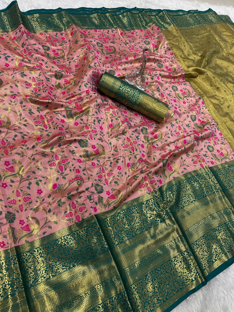 FM-Elegance Kanjivaram Silk Saree -2