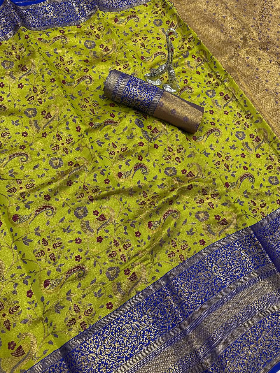 FM-Elegance Kanjivaram Silk Saree -2