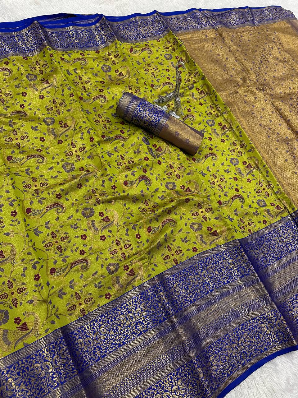 FM-Elegance Kanjivaram Silk Saree -2