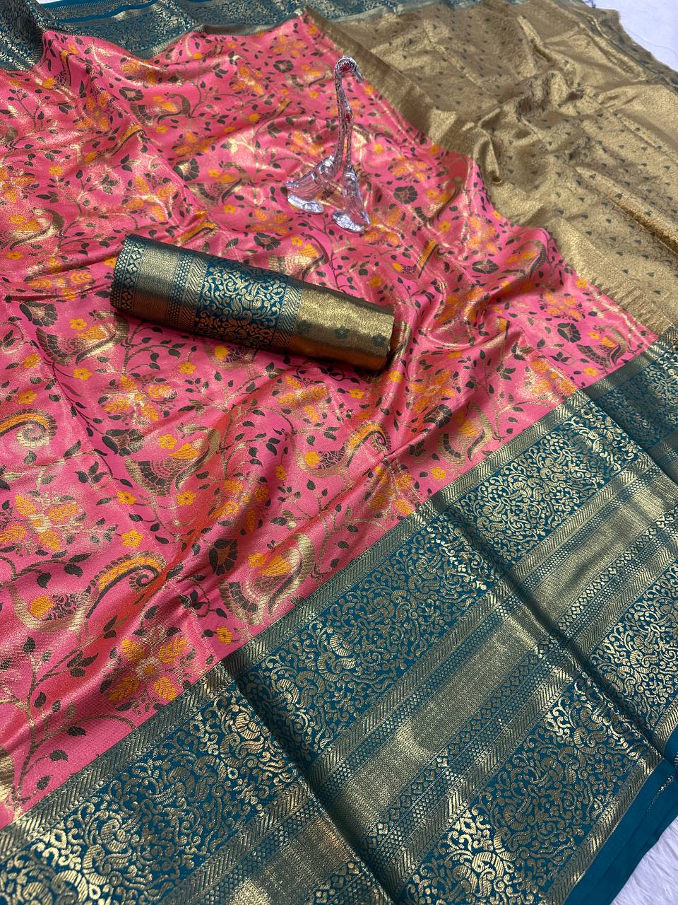 FM-Elegance Kanjivaram Silk Saree -2
