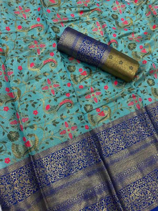FM-Elegance Kanjivaram Silk Saree -2