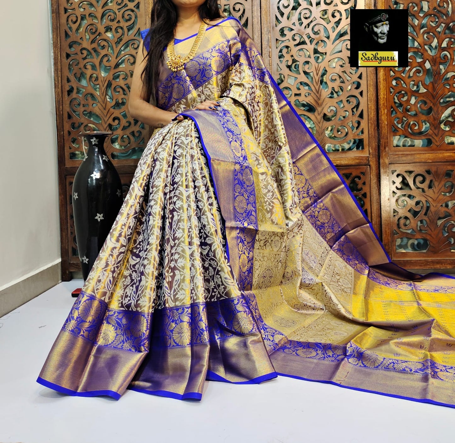 FM-Elegnce Kanjivaram Silk Saree