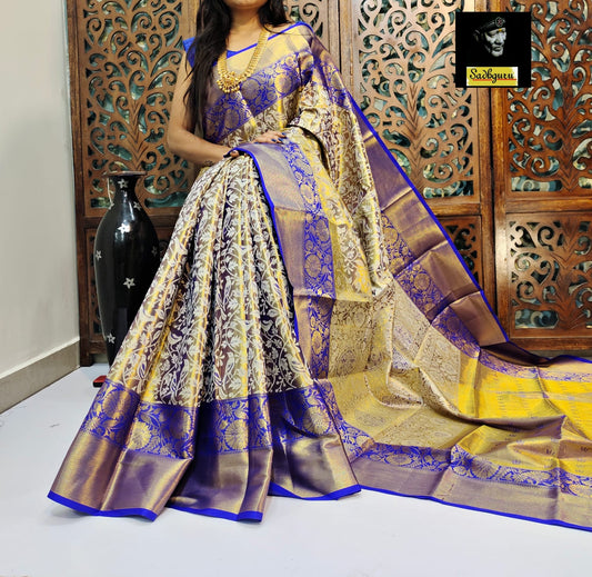 FM-Elegnce Kanjivaram Silk Saree