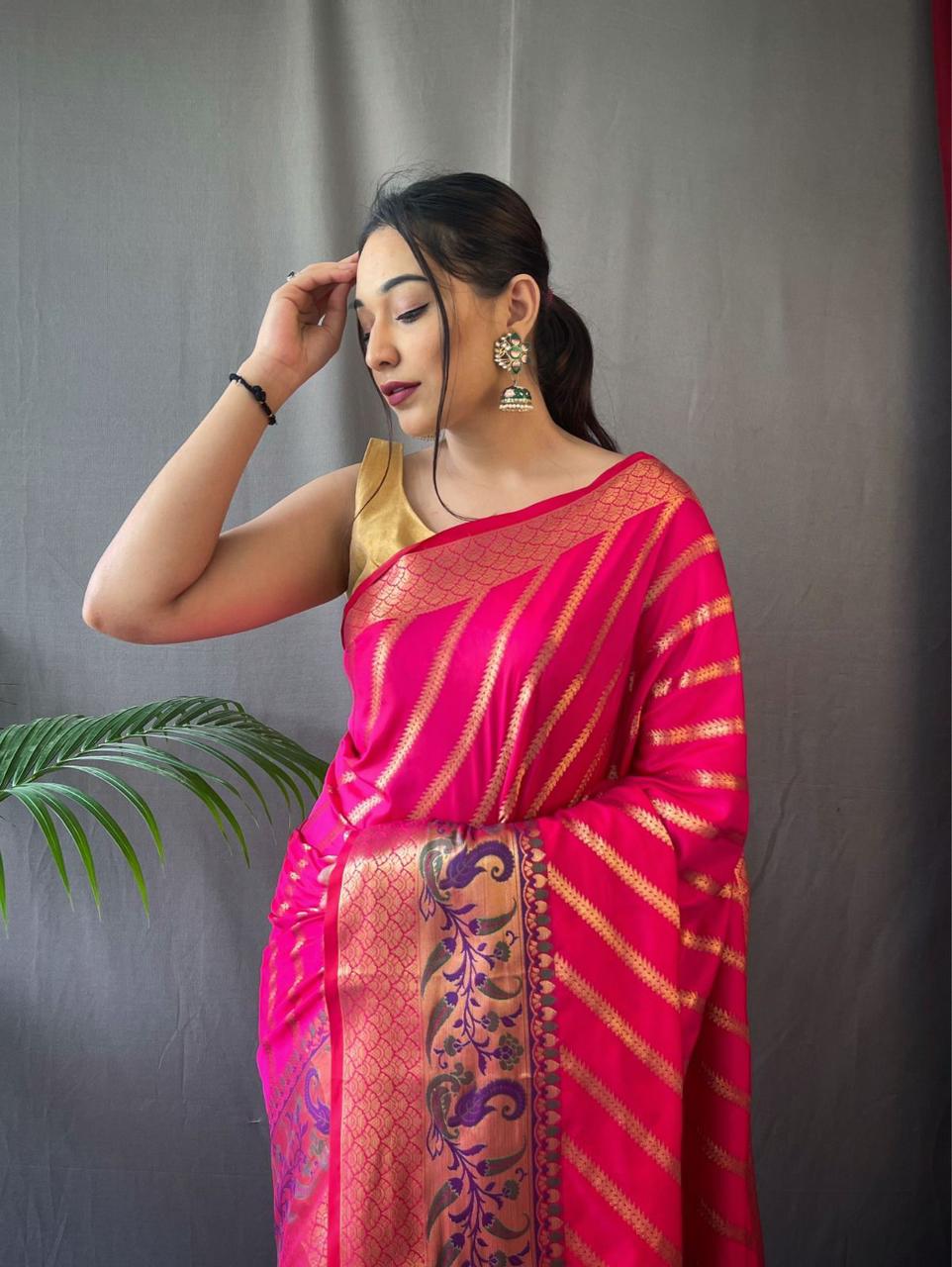 FM- Multi Colour Silk Saree