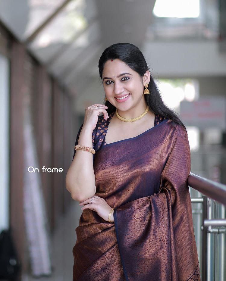 FM-Copper Silk Saree