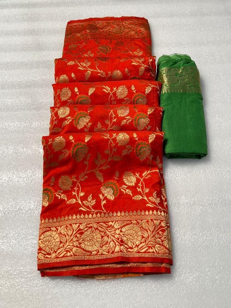 FM-Flower Silk Saree