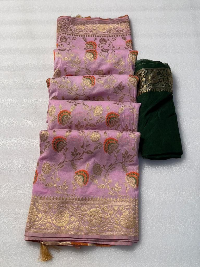 FM-Flower Silk Saree