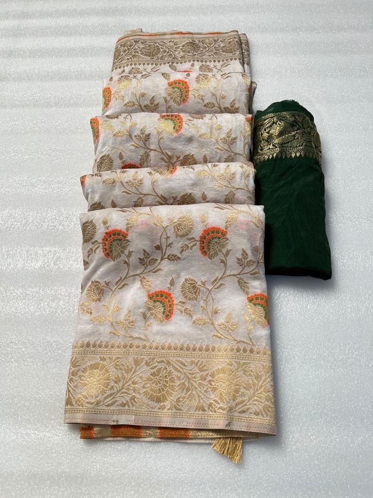 FM-Flower Silk Saree