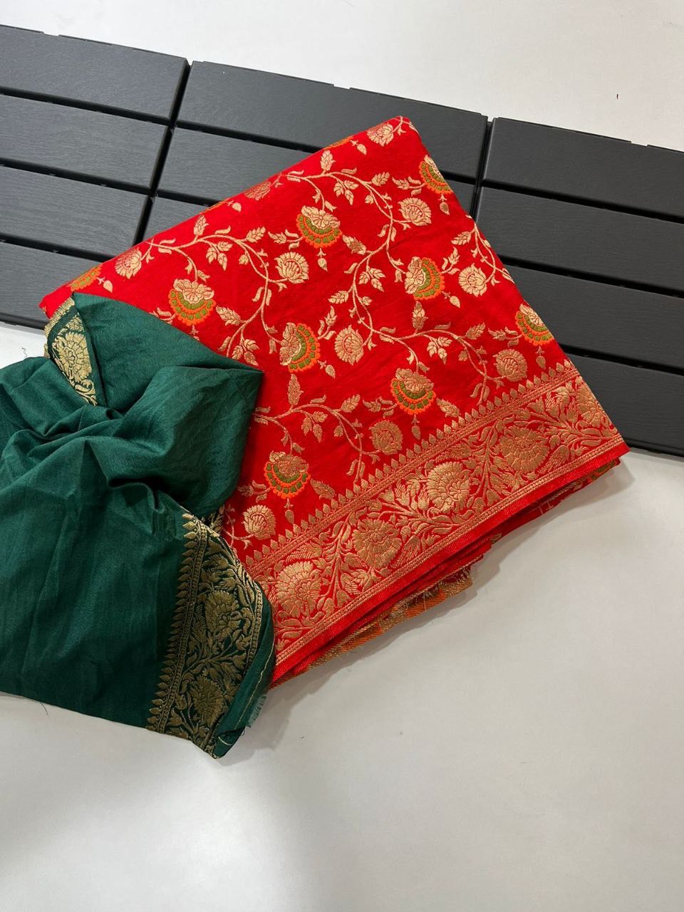 FM-Flower Silk Saree
