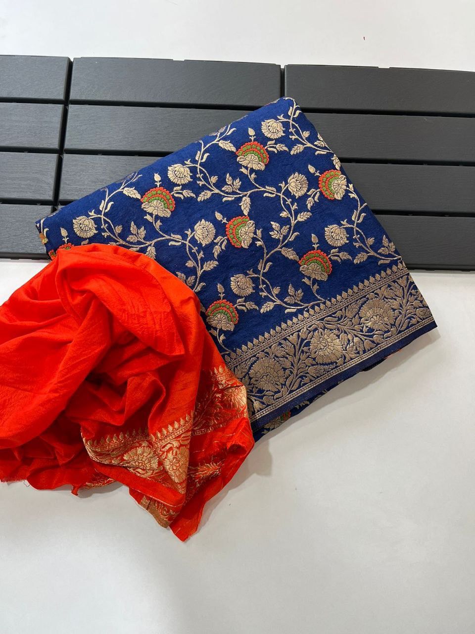 FM-Flower Silk Saree