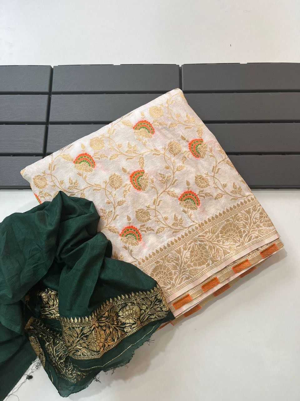 FM-Flower Silk Saree