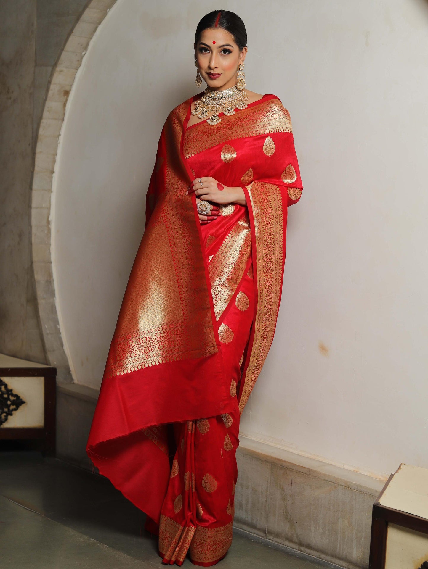 ZC808 - BANARASI SILK SAREE