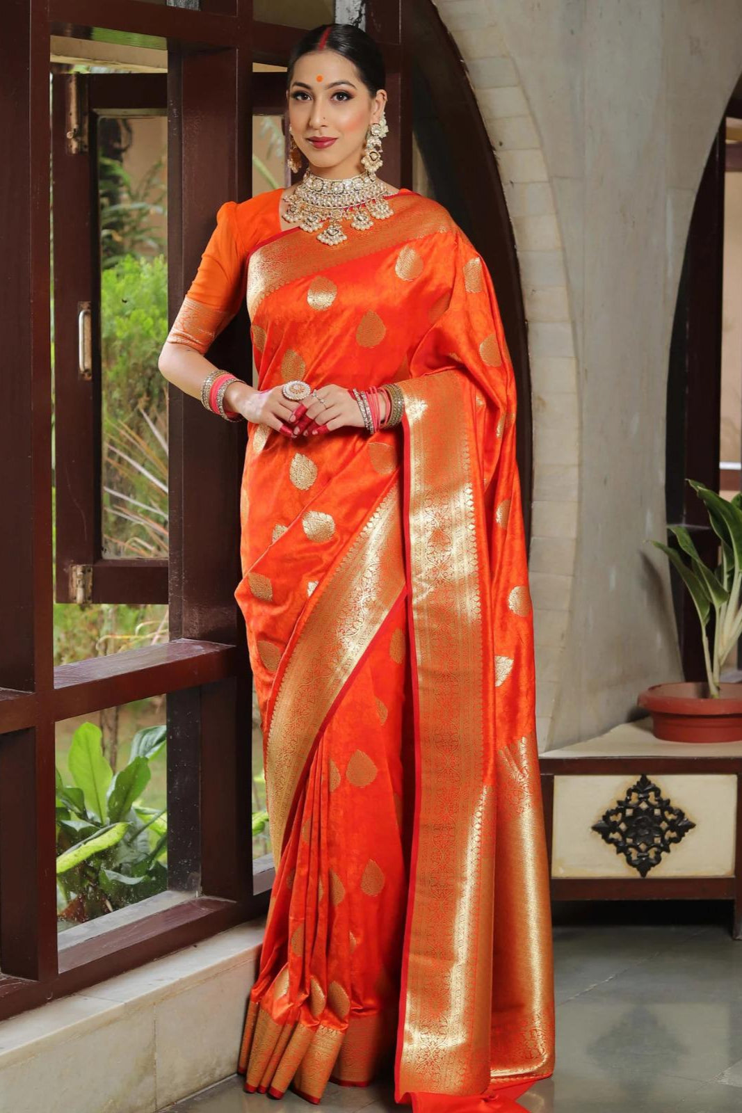 ZC803 - BANARASI SILK SAREE