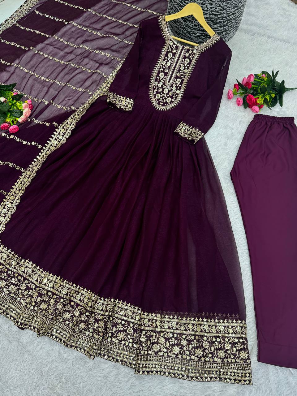 3 PIC LONG GOWN